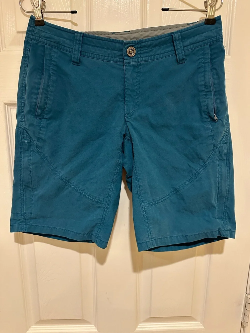 Kuhl cotton nylon blend hiking shorts 4